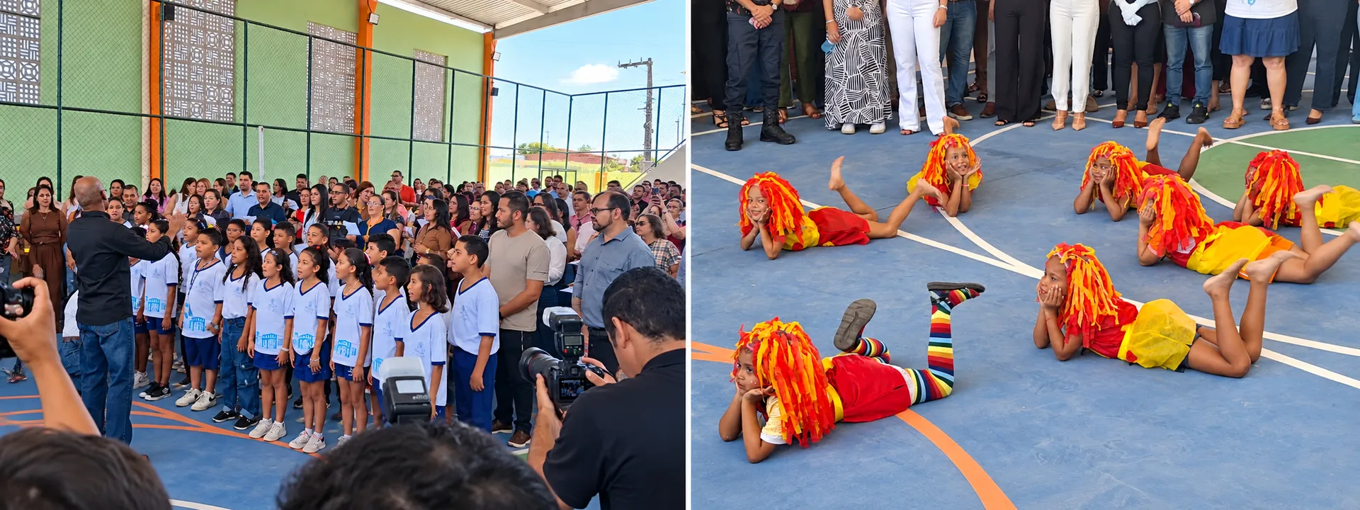 Emília Corrêa entrega nova escola no 17 de Março e destaca educação como prioridade da gestão