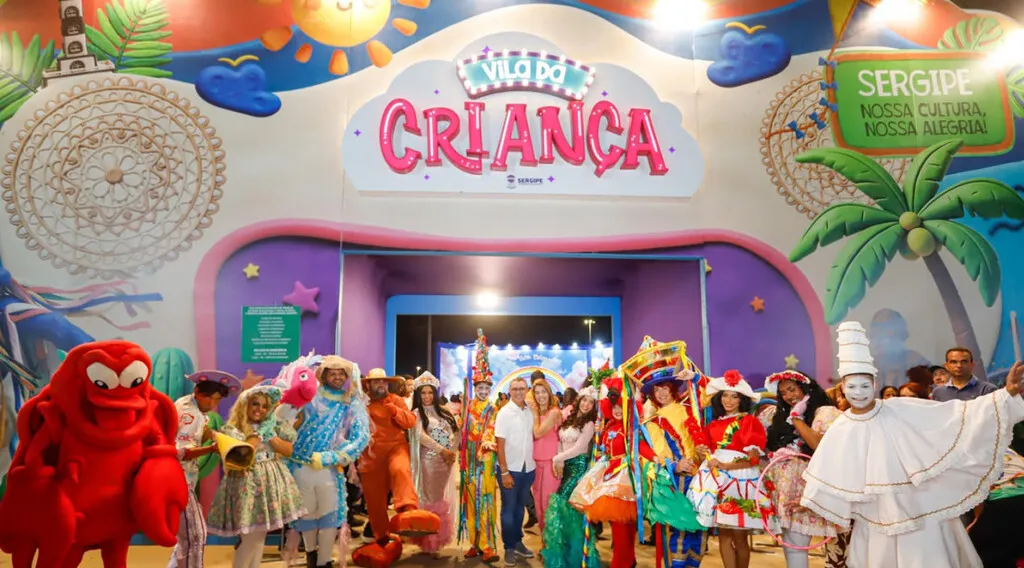 Vila da Criança abre em Aracaju com entrada gratuita e funciona até 1º de novembro