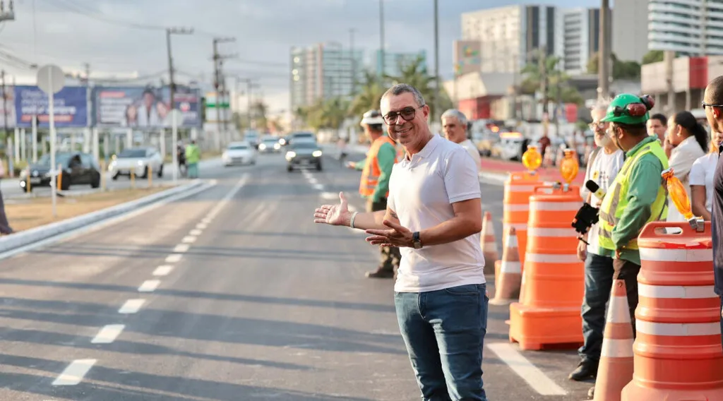 Fábio Mitidieri acompanhou entrega da segunda alça do Complexo Viário Senadora Maria do Carmo Alves
