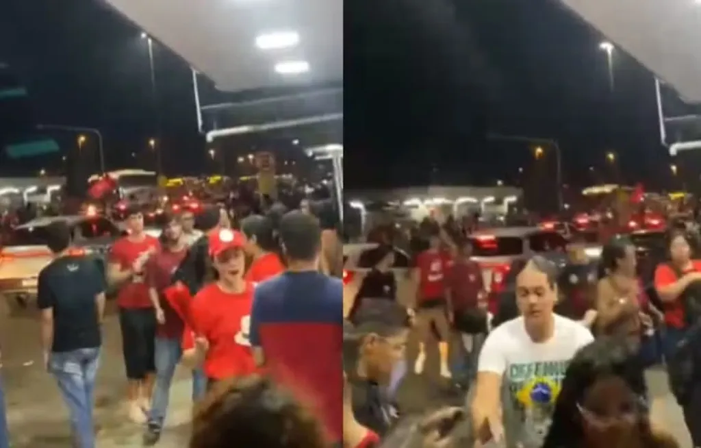 Disparo durante manifestação política na entrada da UFS provoca correria e afasta sargento da PM